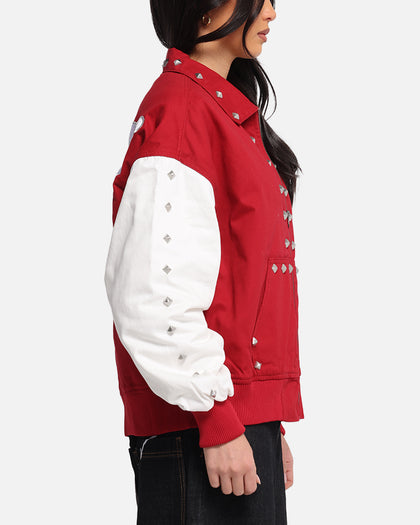 Loiter Frontier Varsity Jacket Red