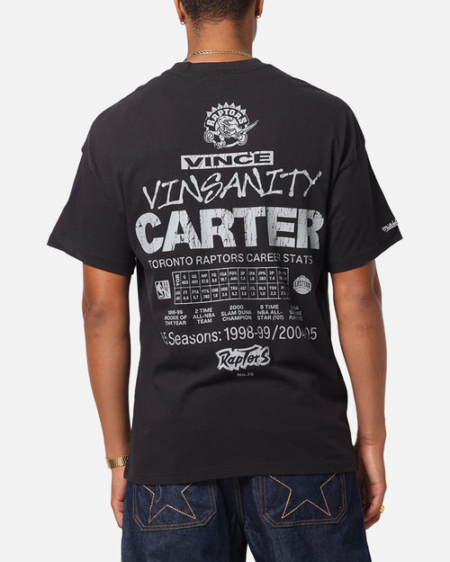 Mitchell & Ness Toronto Raptors Vince Carter Air Canada T-Shirt Overdyed Black