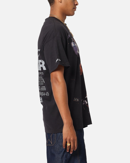 Mitchell & Ness Toronto Raptors Vince Carter Air Canada T-Shirt Overdyed Black