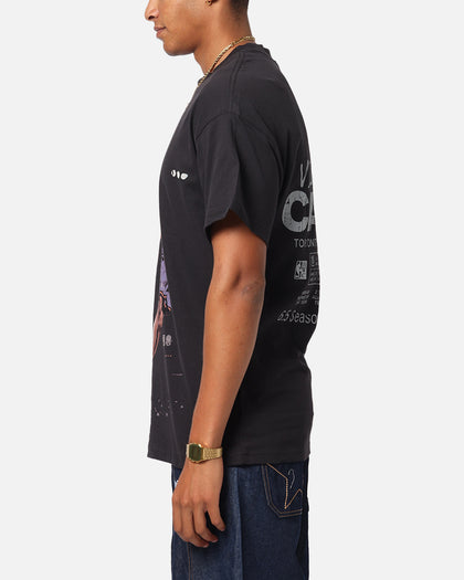 Mitchell & Ness Toronto Raptors Vince Carter Air Canada T-Shirt Overdyed Black