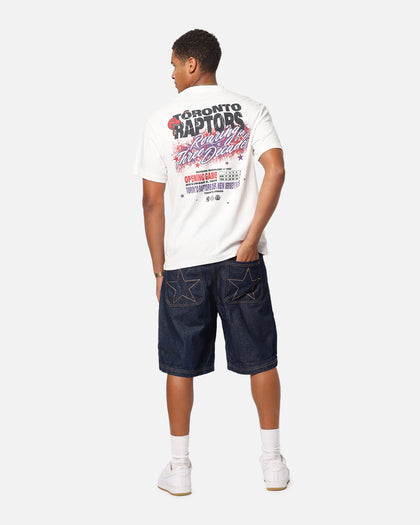 Mitchell & Ness Toronto Raptors Three Decades T-Shirt Vintage White