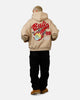 Mitchell & Ness Chicago Bulls Fireball Hoodie Tan