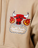 Mitchell & Ness Chicago Bulls Fireball Hoodie Tan