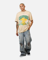 Mitchell & Ness Boston Celtics 18-Time T-Shirt Tan