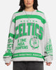 Mitchell & Ness Boston Celtics Letterform Crewneck Grey Marle/Official Team Color