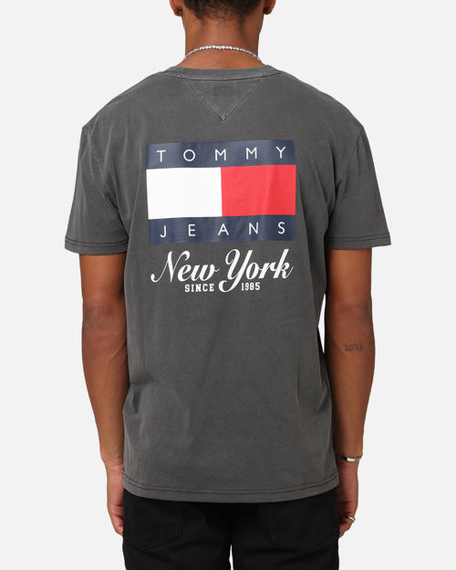 Tommy Jeans Regular Heritage Flag T-Shirt Black