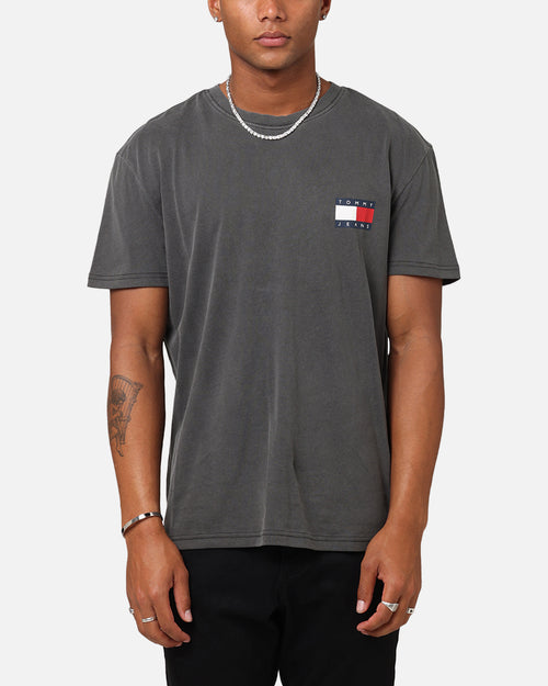 Tommy Jeans Regular Heritage Flag T-Shirt Black