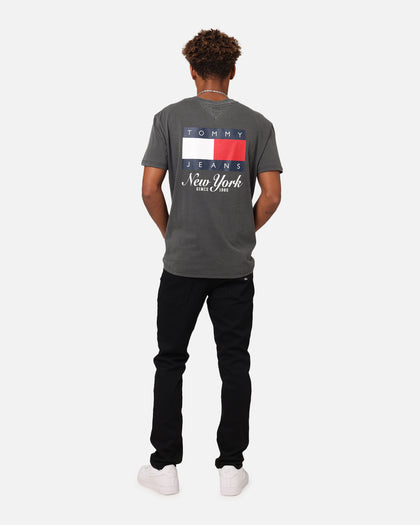 Tommy Jeans Regular Heritage Flag T-Shirt Black