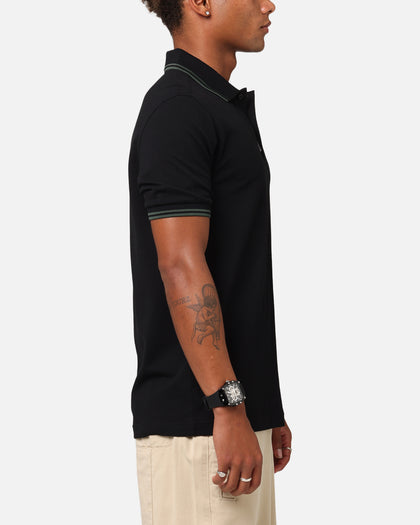Fred Perry Twin Tipped Polo Shirt Black/Green