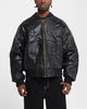 Loiter Tokyo Drift Vegan Leather Jacket Black