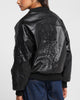 Loiter Tokyo Drift Vegan Leather Jacket Black