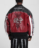 Loiter Tokyo Drift Vegan Leather Jacket Red