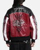 Loiter Tokyo Drift Vegan Leather Jacket Red