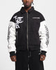 Loiter Cyber Varsity Jacket Black/White