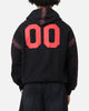 The Anti Order Mosh Boxy Hoodie Sunfade Black/Red