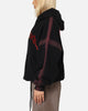 The Anti Order Mosh Boxy Hoodie Sunfade Black/Red