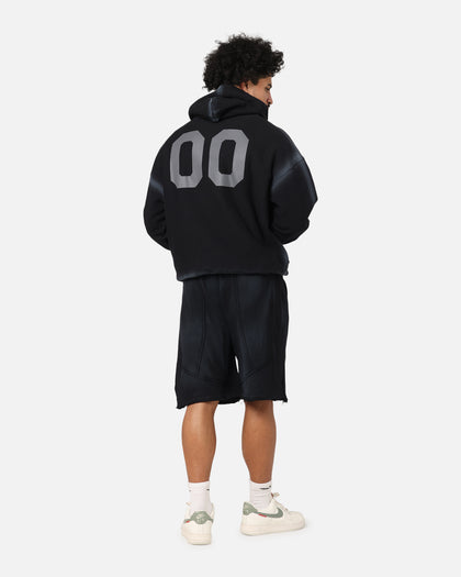 The Anti Order Mosh Boxy Hoodie Sunfade Black/Grey