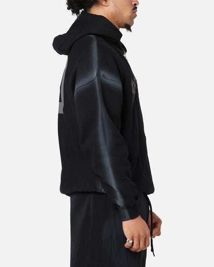The Anti Order Mosh Boxy Hoodie Sunfade Black/Grey