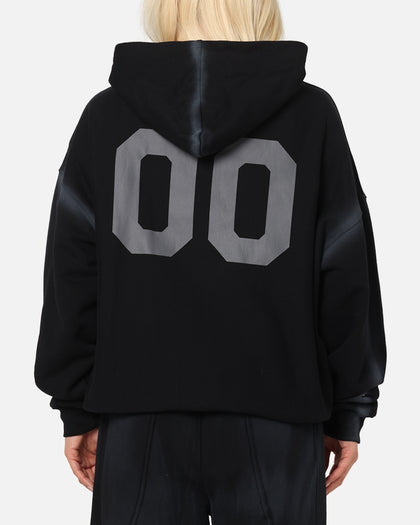 The Anti Order Mosh Boxy Hoodie Sunfade Black/Grey