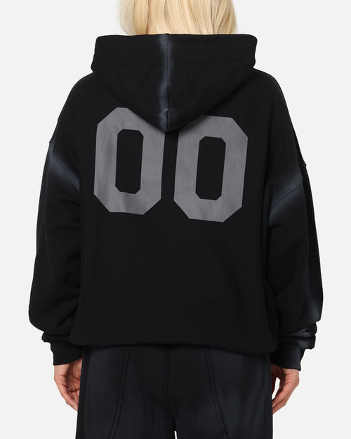 The Anti Order Mosh Boxy Hoodie Sunfade Black/Grey