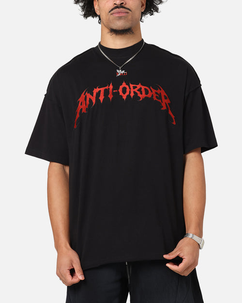 The Anti Order Mosh Non Seam T-Shirt Black/Red