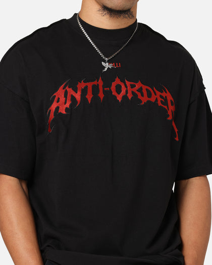 The Anti Order Mosh Non Seam T-Shirt Black/Red