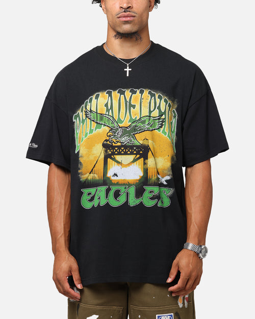 Mitchell & Ness Philadelphia Eagles Soaring T-Shirt Black