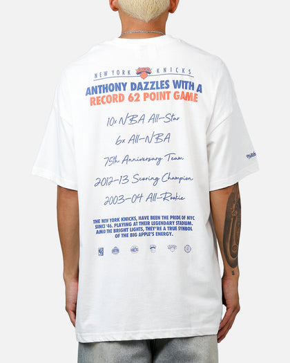 Mitchell & Ness New York Knicks Carmelo Anthony Got Better T-Shirt Vintage White