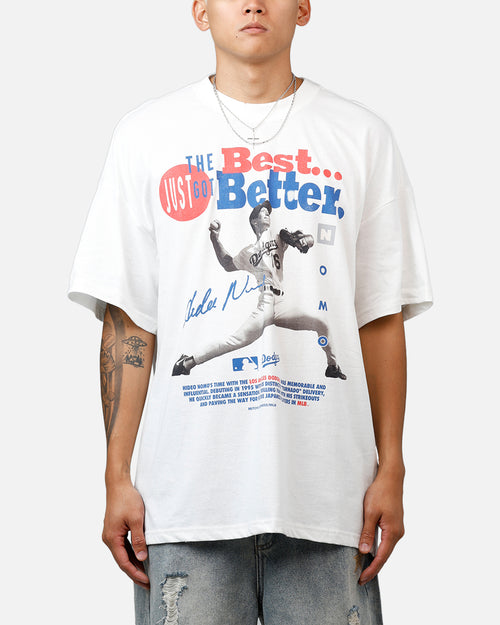 Mitchell & Ness Los Angeles Dodgers Hideo Nomo Got Better T-Shirt Vintage White