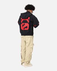 The Anti Order Faction Technical Windbreaker Jacket Black/Red