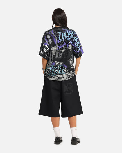Culture Kings X WWE Undertaker All Over Print T-Shirt Black