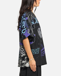 Culture Kings X WWE Undertaker All Over Print T-Shirt Black