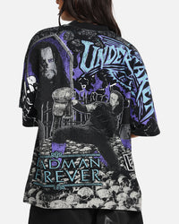 Culture Kings X WWE Undertaker All Over Print T-Shirt Black