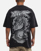Loiter Draco Born T-Shirt Black Acidwash