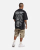 Loiter Draco Born T-Shirt Black Acidwash
