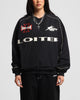 Loiter Racer Nylon Jersey Crewneck Black