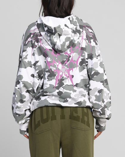 Loiter Draco Hoodie Snow Camo
