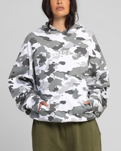 Loiter Draco Hoodie Snow Camo
