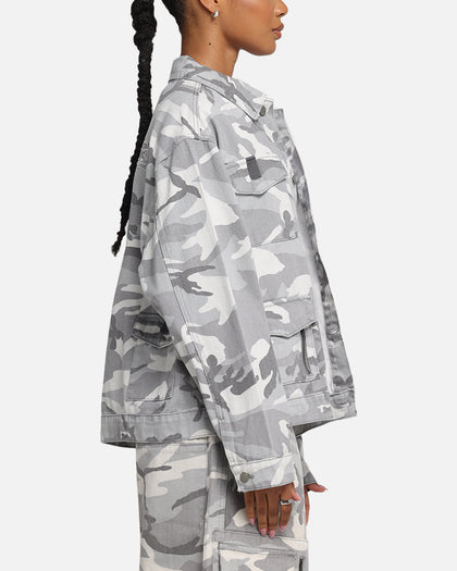 Loiter Combat Utility Jacket Snow Camo