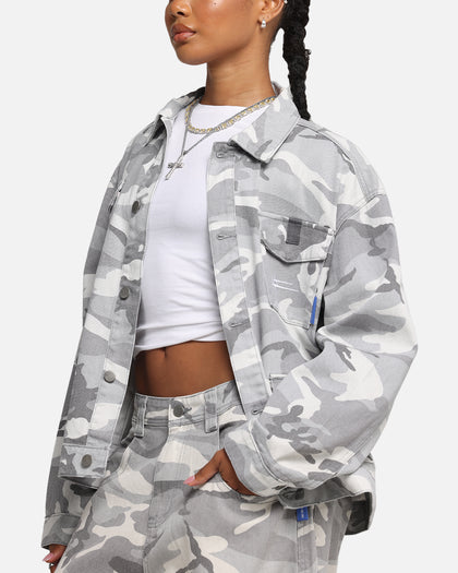 Loiter Combat Utility Jacket Snow Camo
