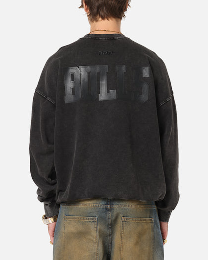 Pro Standard Chicago Bulls 'Wash Vanguard' Fleece Crewneck Washed Black