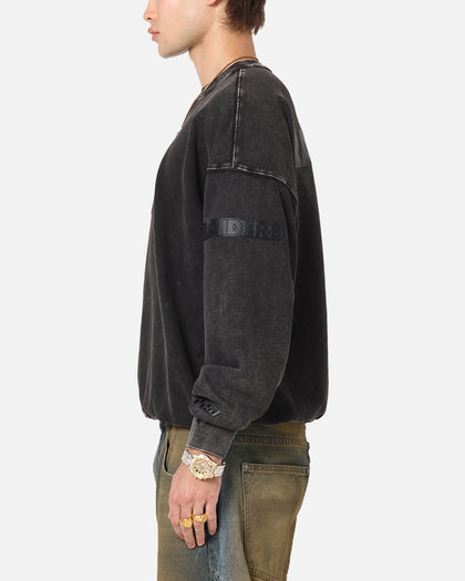 Pro Standard Las Vegas Raiders 'Wash Vanguard' Fleece Crewneck Washed Black