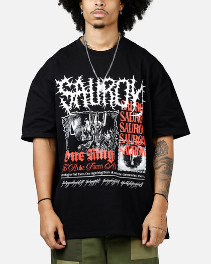 73Studio X The Lord Of The Rings Sauron Heavyweight T-Shirt Black
