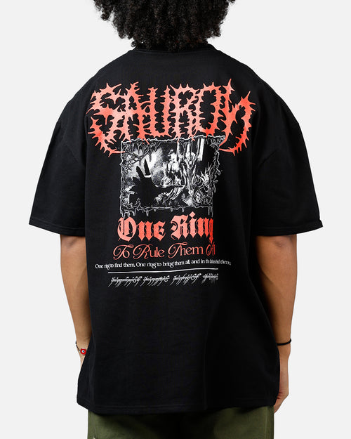 73Studio X The Lord Of The Rings Sauron Heavyweight T-Shirt Black