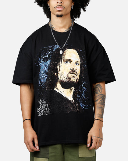 73Studio X The Lord Of The Rings Aragorn Heavyweight T-Shirt Black