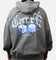 Carre Game Over Hoodie Washed Charcoal