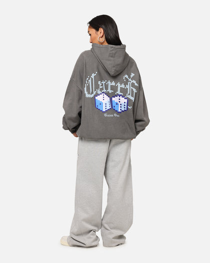 Carre Game Over Hoodie Washed Charcoal
