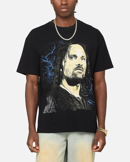 American Thrift X The Lord Of The Rings Aragorn Heavy T-Shirt Black