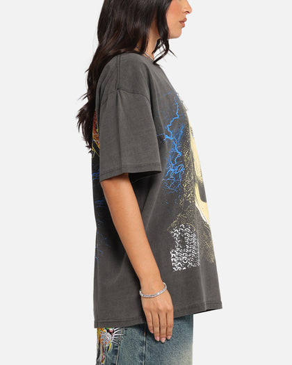 American Thrift X The Lord Of The Ring Aragorn Heavy T-Shirt Black Wash