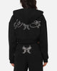 Ed Hardy Women's Butterfly Effect Hoodie Black